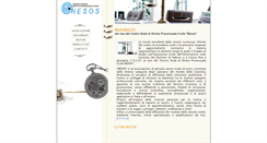 Desktop Screenshot of centrostudinesos.it